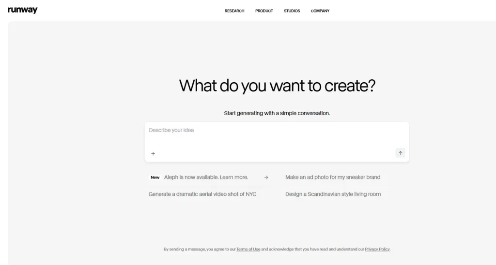 runway ai generated videos from text