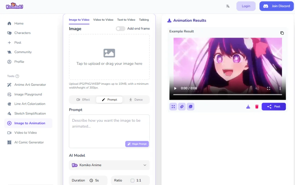 ai anime video generator