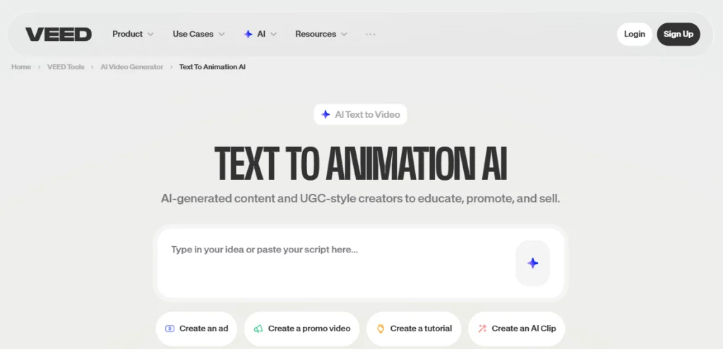 ai anime video generator
