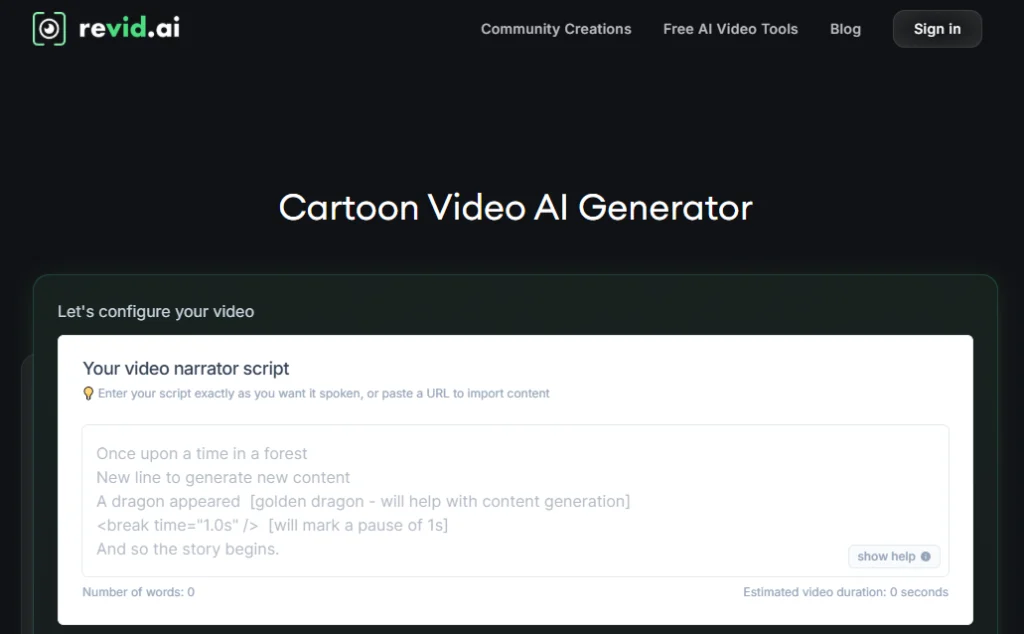 cartoon video free