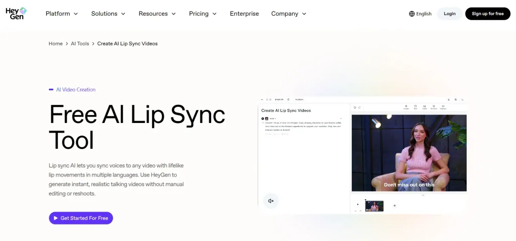 heygen ai audio synchronizer