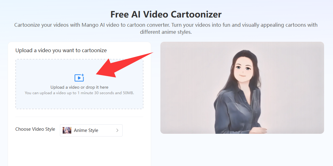 cartoonize video, make cartoon video