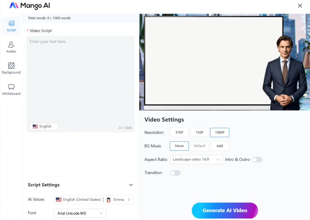 Vídeo de entrenamiento de IA