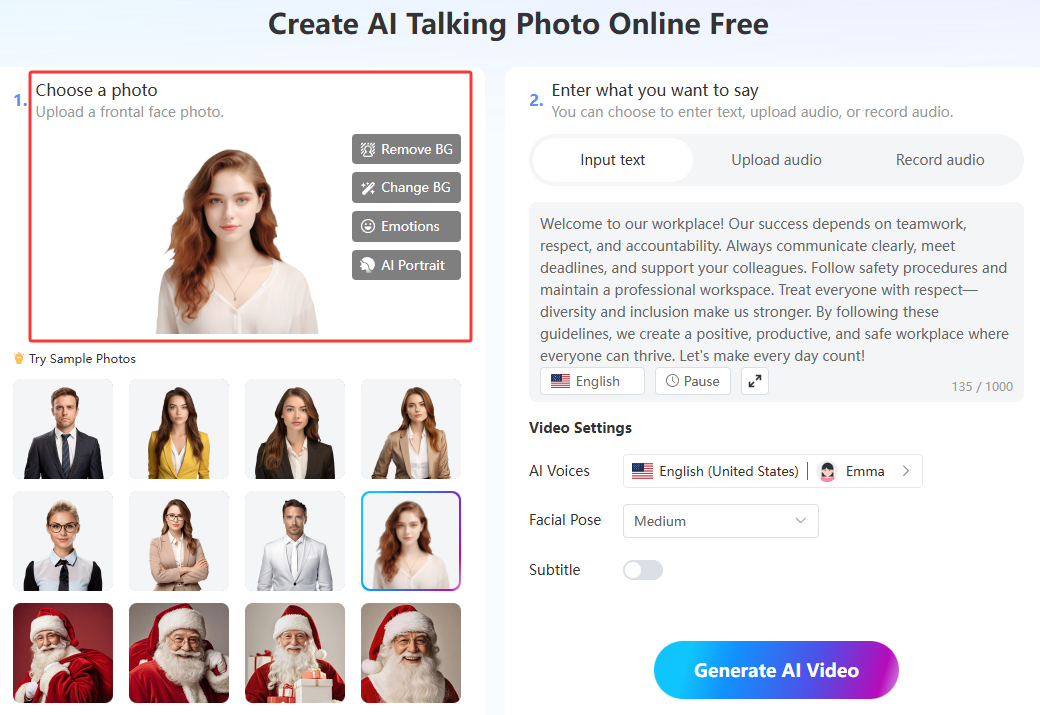 Vídeo de entrenamiento de IA