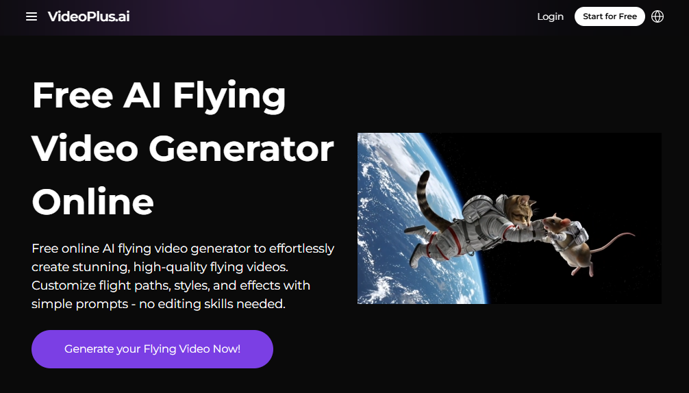 ai flying video generator
