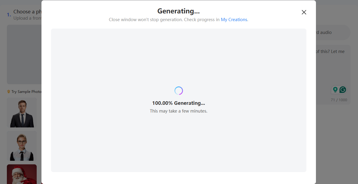 make photo talk, talking photo online free