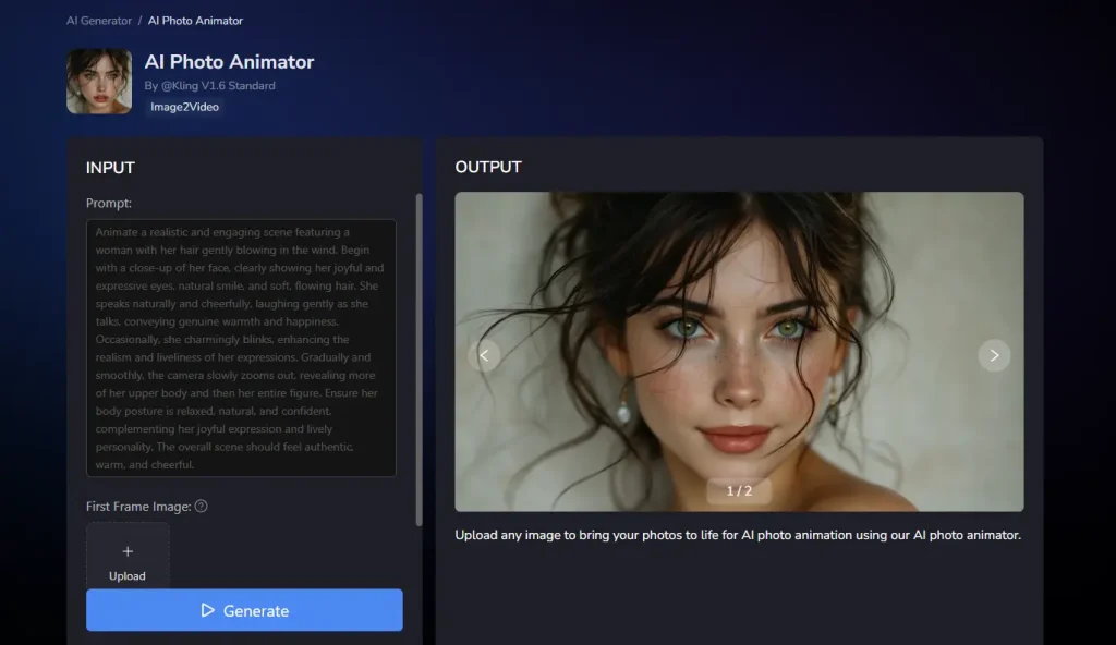 मिमिकपीसी एआई फोटो एनिमेटर