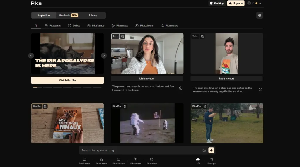 पिका लैब्स इमेज एनीमेशन जनरेटर