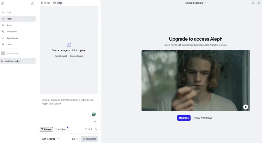 रनवेएमएल फोटो एनीमेशन टूल