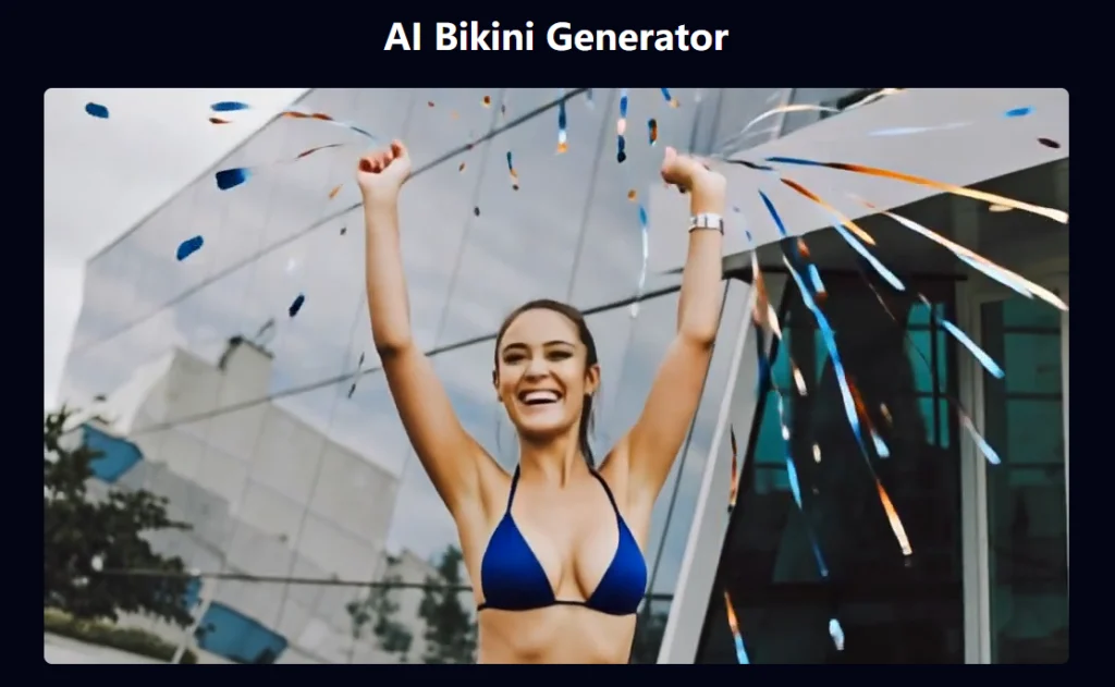 โปรแกรมสร้างวิดีโอบิกินี่ AI ฟรี