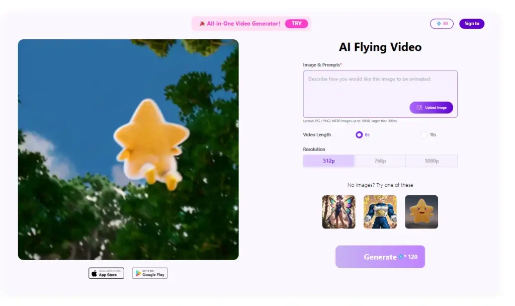 ai flying video funy ai