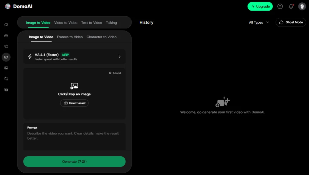 romantic kissing video, french kiss video generator