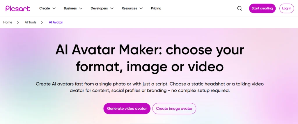 أنشئ صورة رمزية ناطقة باستخدام الذكاء الاصطناعي