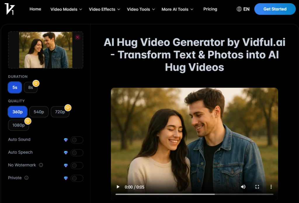 เครื่องสร้างกอด AI
