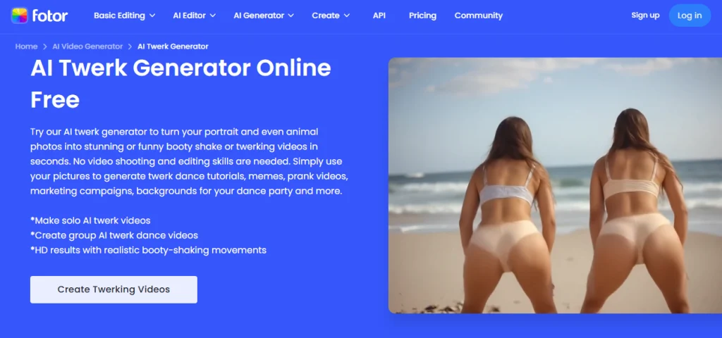 generator gratuit de twerk cu inteligență artificială, videoclipuri cu twerk cu inteligență artificială