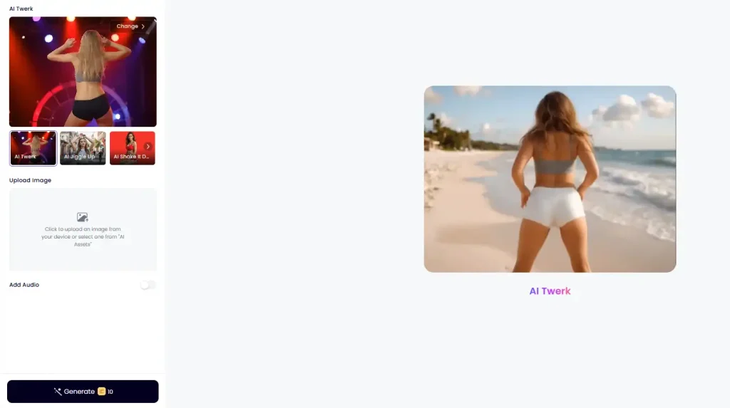 clipfly ai twerk generator