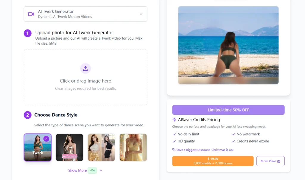 generator de twerk cu inteligență artificială, videoclip cu twerk cu inteligență artificială