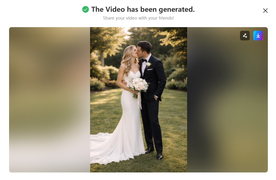 korte video van een tongzoen