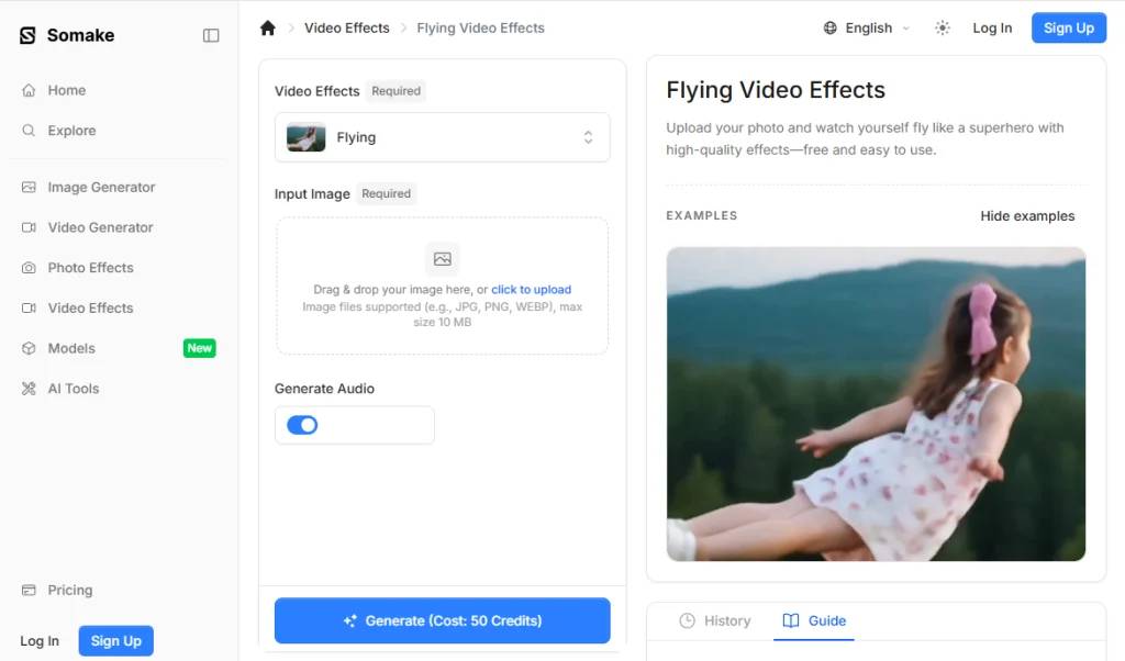วิดีโอการบินด้วย AI, ลองบินด้วยตัวเองดูสิ