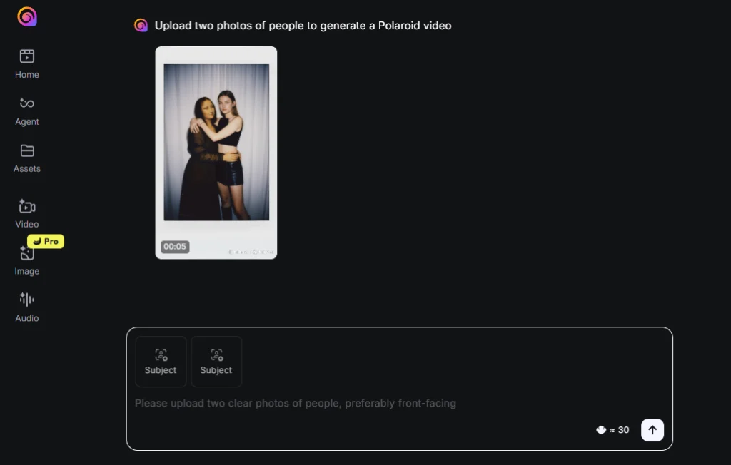 เครื่องมือสร้างการกอดด้วย AI ออนไลน์