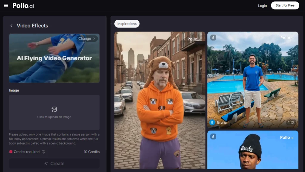 aplikasi AI terbang, generator AI terbang