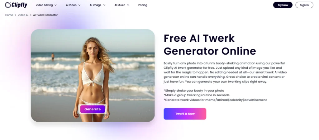 เครื่องสร้างท่าเต้นทเวิร์ก AI