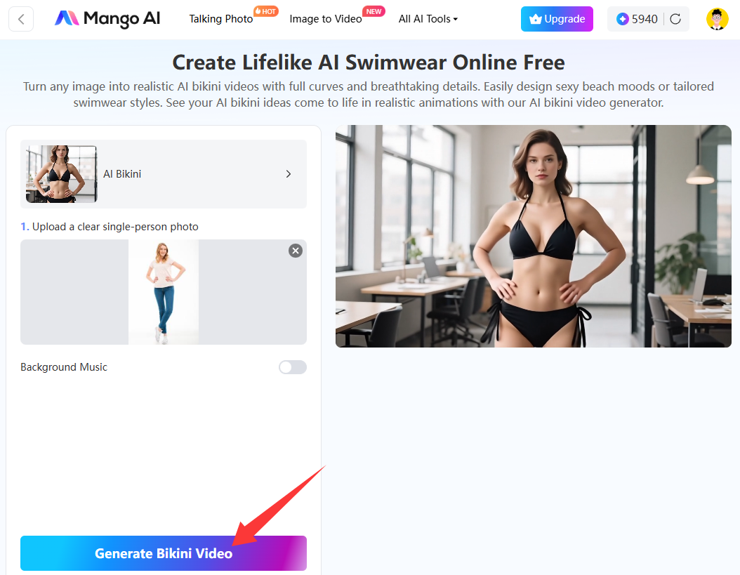 criador de biquínis com IA