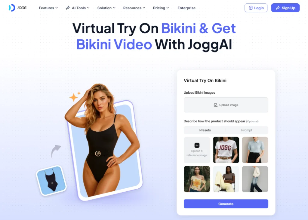 gerador de biquínis com IA grátis