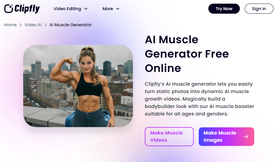 ai muscle generator