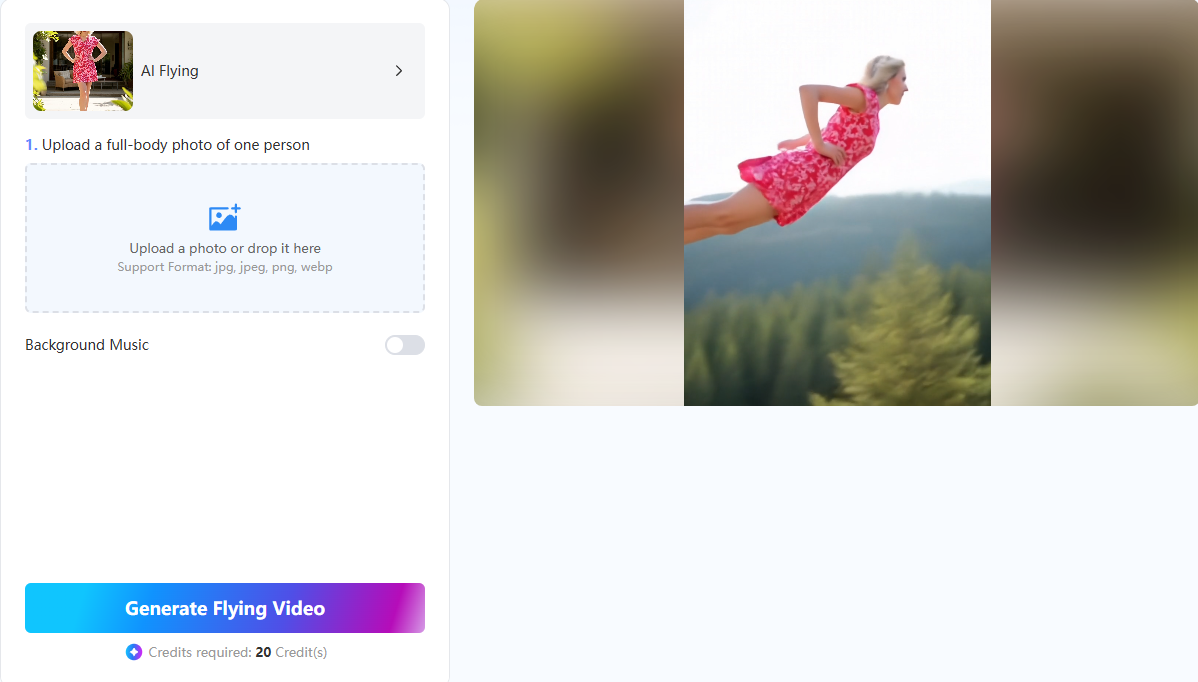 Téléchargez une photo pour vous envoler.