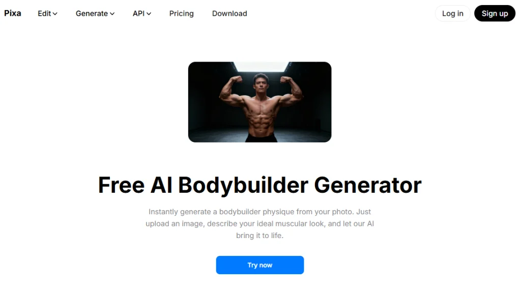 AI-muskelvideogenerator