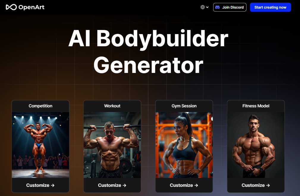 AI bodybuilder