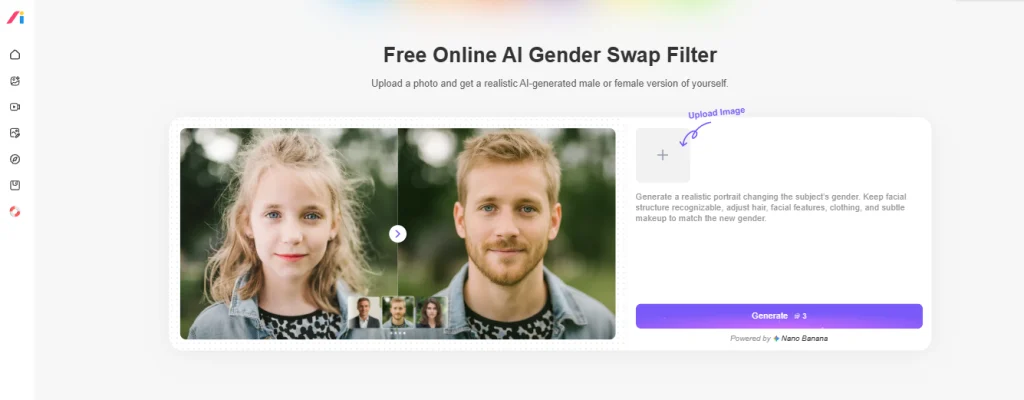 ai gender swap generator logoai