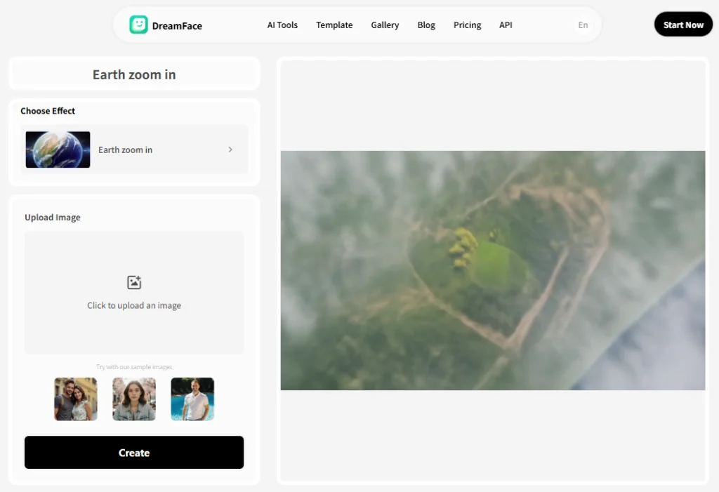 efekt powiększenia Ziemi