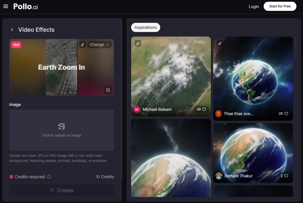 efekt powiększenia Ziemi