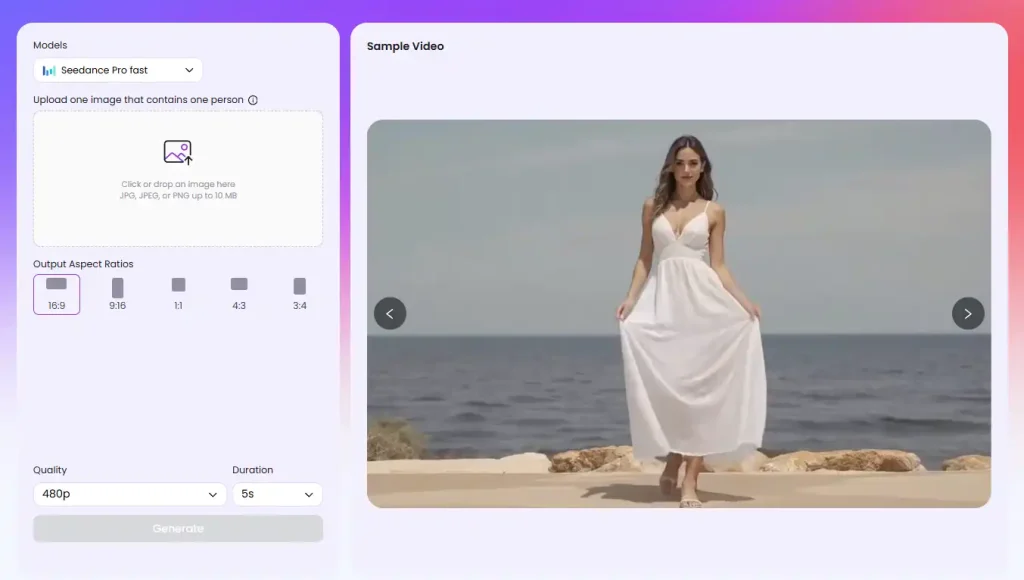 Generátor bikin s umělou inteligencí Easemate