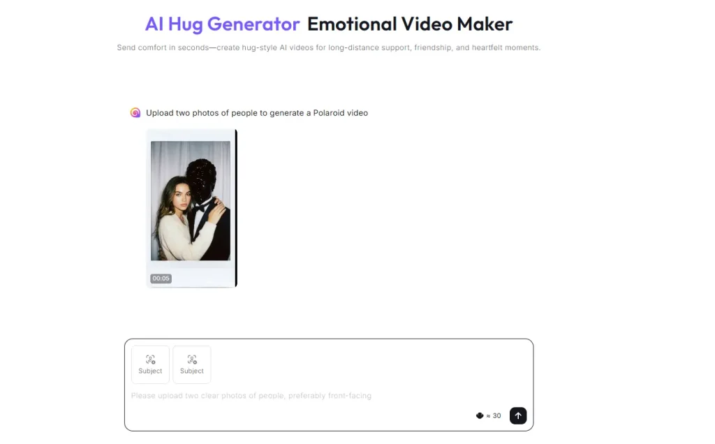 hailuo ai hug video maker