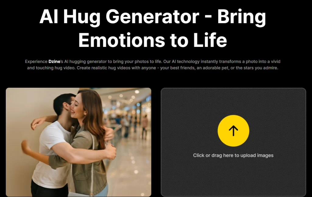 hug ai generator, ai hug from photo
