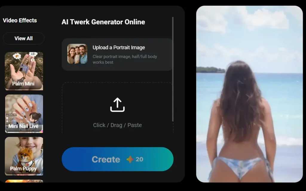 AI 트워킹 비디오 생성기