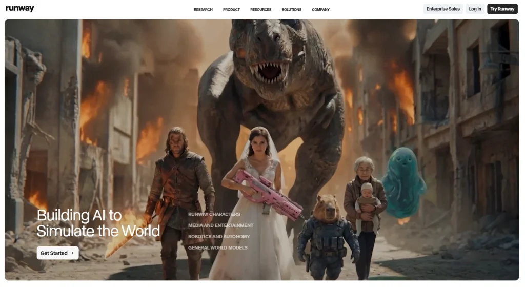 runway ml ai video maker free