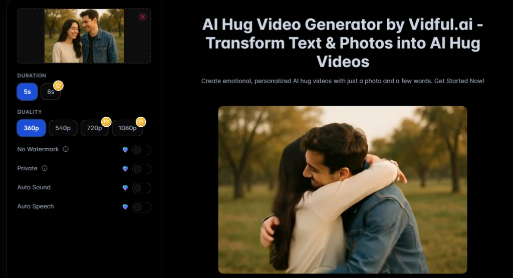 hug ai generator, ai hug from photo