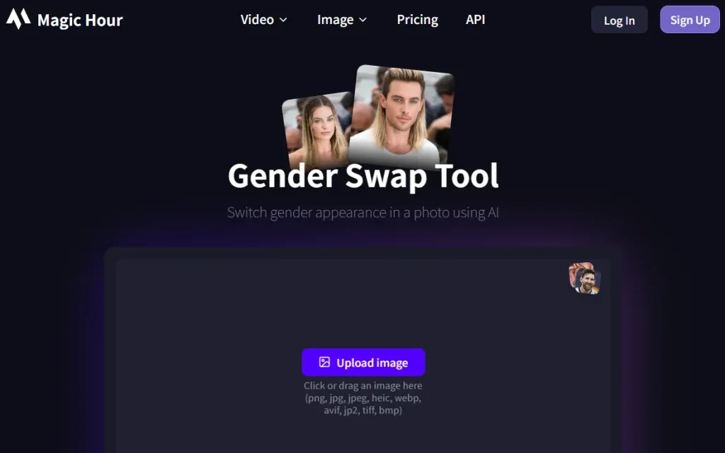 ai gender swap app