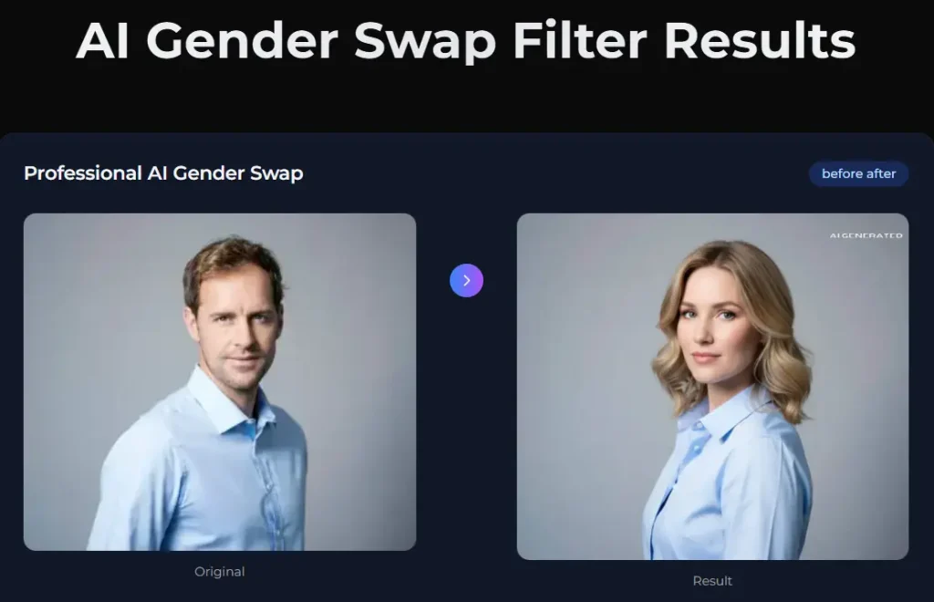 ai gender swap
