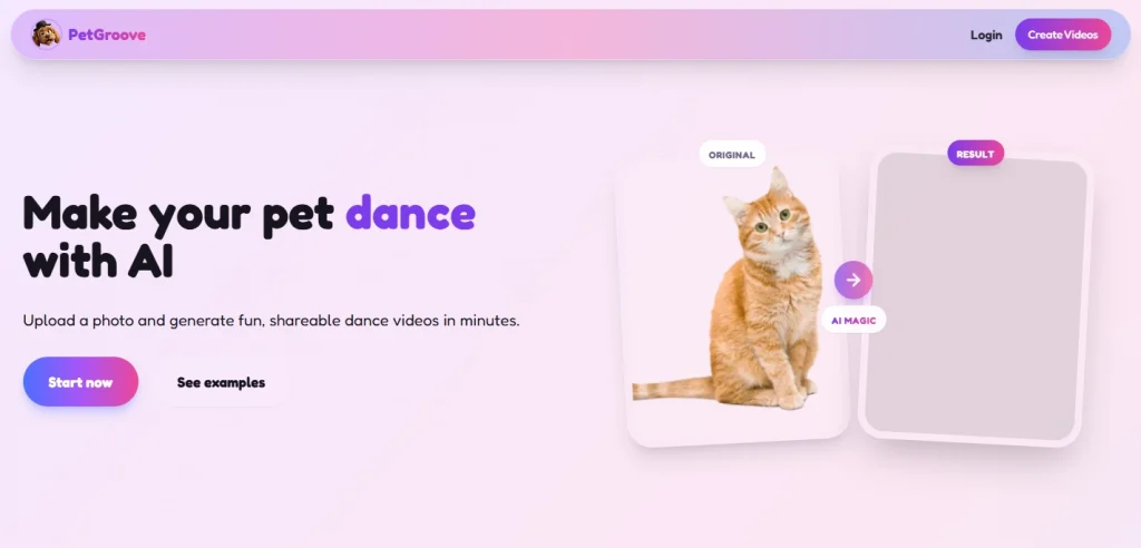 dança do gato IA