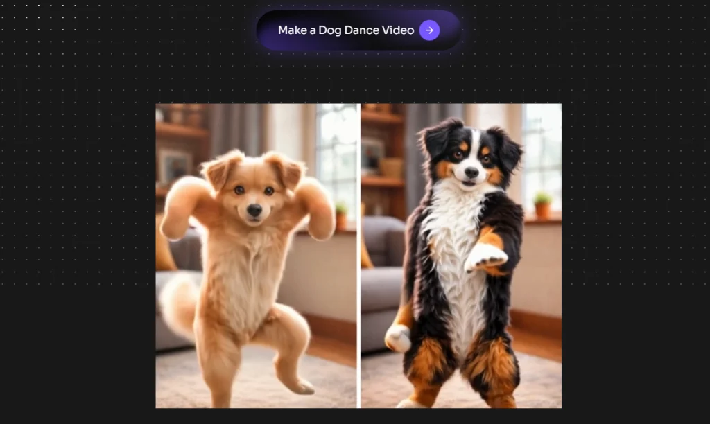 Câine dansator cu inteligență artificială, inteligență artificială face câinele să danseze